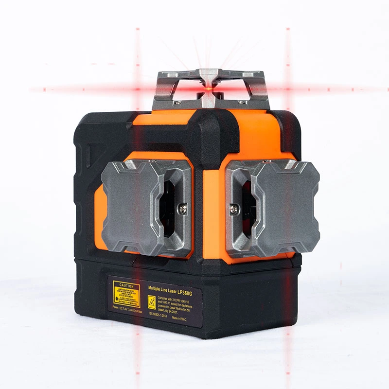 Tahap laser merah 3d