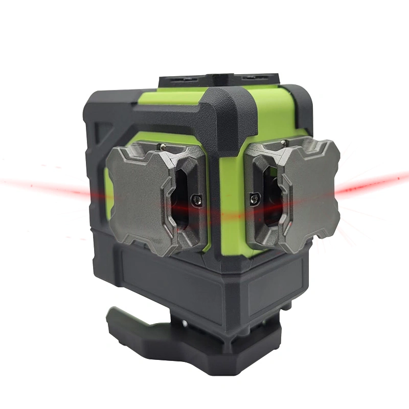 Tahap laser merah 4x360 °