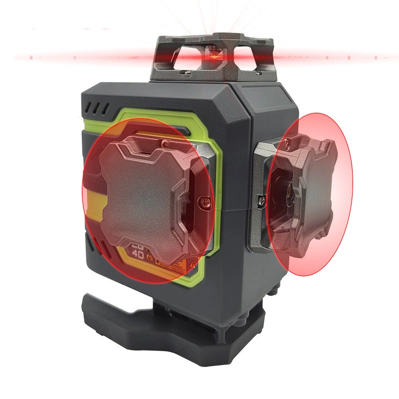 Tahap laser 16 baris merah